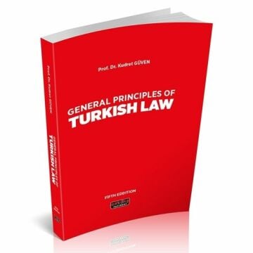 Savaş Yayınları General Principles Of Turkish Law - Kudret Güven