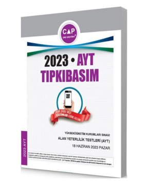 Çap Yayınları 2023 AYT Tıpkı Basım Çıkmış Sorular