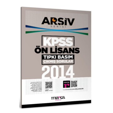 2014 Ön Lisans Genel Yetenek Genel Kültür Tıpkı Basım Çıkmış Sorular Tamamı Video Çözümlü Marka Yayınları