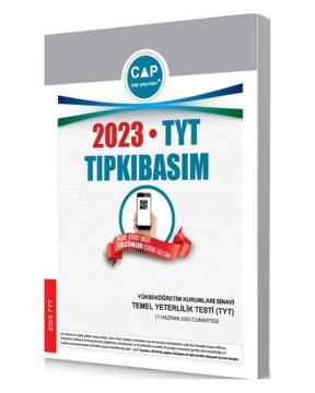 Çap Yayınları 2023 TYT Tıpkı Basım Çıkmış Sorular
