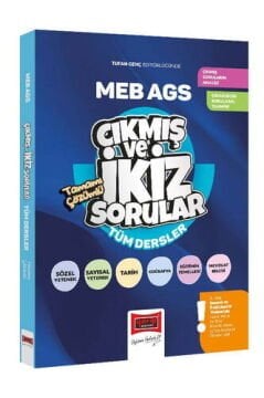 Yargı Yayınları MEB-AGS Tüm Dersler Tamamı Çözümlü Çıkmış ve İkiz Sorular Tufan Genç