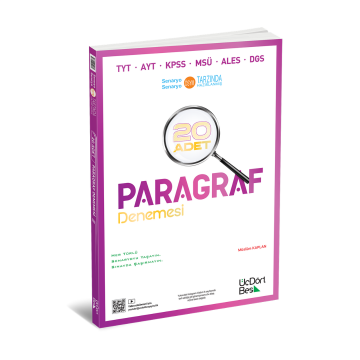 2026 TYT AYT KPSS MSÜ ALES DGS 20 li Paragraf Deneme Üç Dört Beş Yayınları