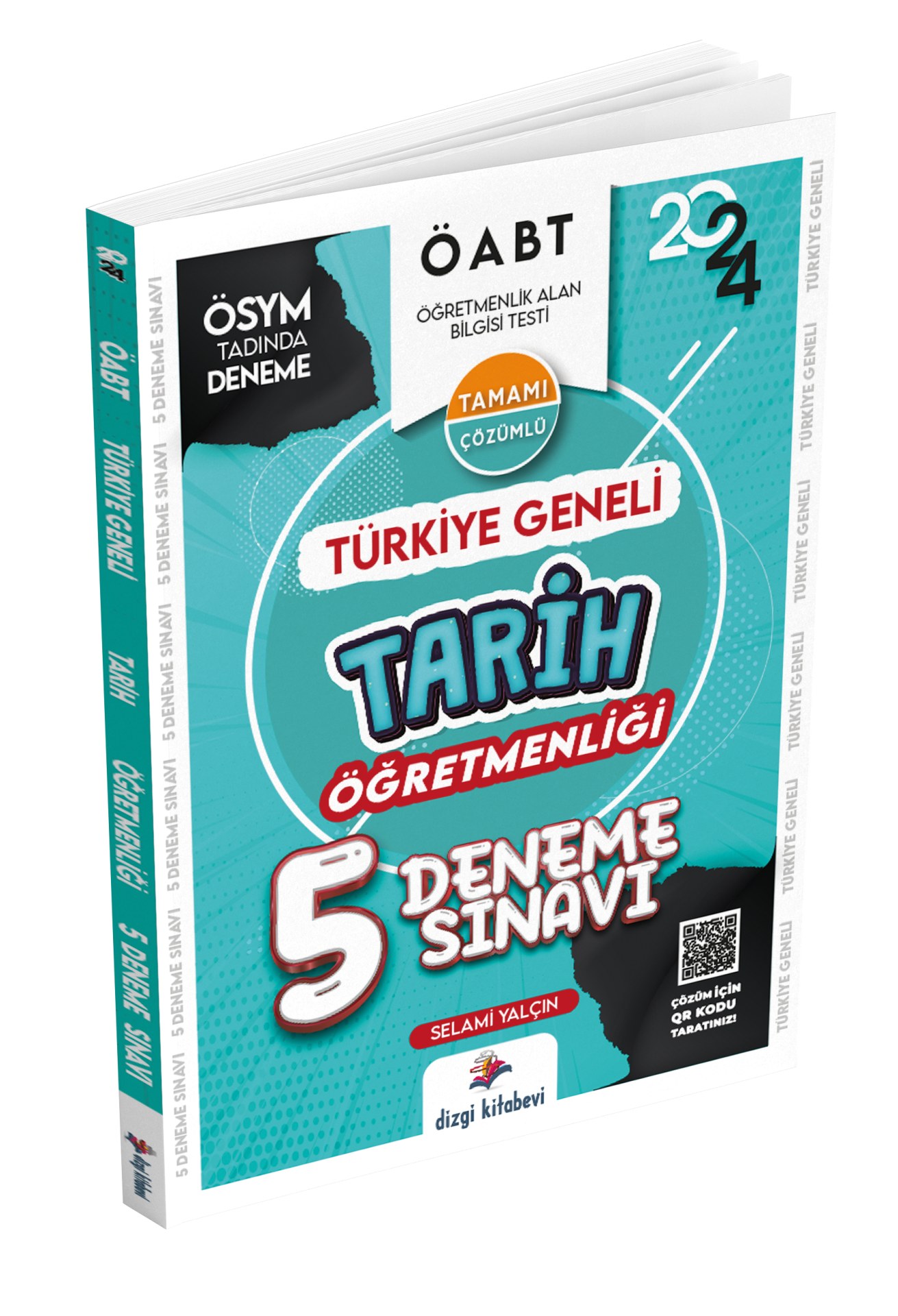 Dizgi Kitap Kpss Tarih Öğretmenliği Türkiye Geneli 5 Deneme Sınavı 2024 Selami Yalçın
