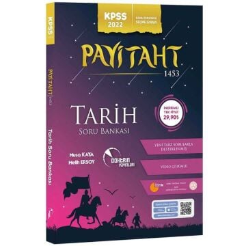 Doktrin KPSS Tarih PAYİTAHT 1453 Soru Bankası Video Çözümlü Doktrin Yayınları