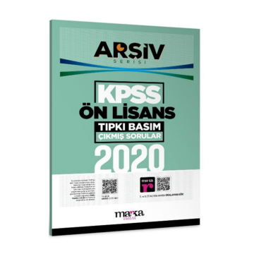 Marka Yayınları 2020 Ön Lisans Genel Yetenek Genel Kültür Tıpkı Basım Çıkmış Sorular Tamamı Video Çözümlü