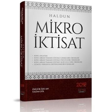 Savaş Yayınları HALDUN Mikro İktisat Konu Anlatımlı - Özgür Özcan, Salim Göl