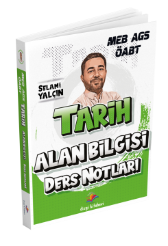 Dizgi Kitap 2026 MEB-AGS ÖABT Tarih Alan Bilgisi Ders Notları Selami Yalçın