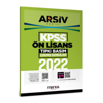 2022 Ön Lisans Genel Yetenek Genel Kültür Tıpkı Basım Çıkmış Sorular Tamamı Video Çözümlü Marka Yayınları