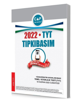 Çap Yayınları 2022 TYT Tıpkı Basım Çıkmış Sorular