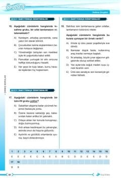 Dizgi Kitap 2026 MEB-AGS ÖABT Türkçe, Türk Dili ve Edebiyatı, Sınıf Öğretmenliği Konularına Göre Tasnif Edilmiş Dil Bilgisi Tamamı Video Çözümlü Son 13 Yıl Çıkmış Sorular Fatih Bedir