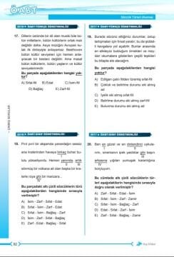 Dizgi Kitap 2026 Meb Ags ÖABT Türkçe, Türk Dili ve Edebiyatı, Sınıf Öğretmenliği Konularına Göre Tasnif Edilmiş Dil Bilgisi Tamamı Video Çözümlü Son 13 Yıl Çıkmış Sorular Fatih Bedir