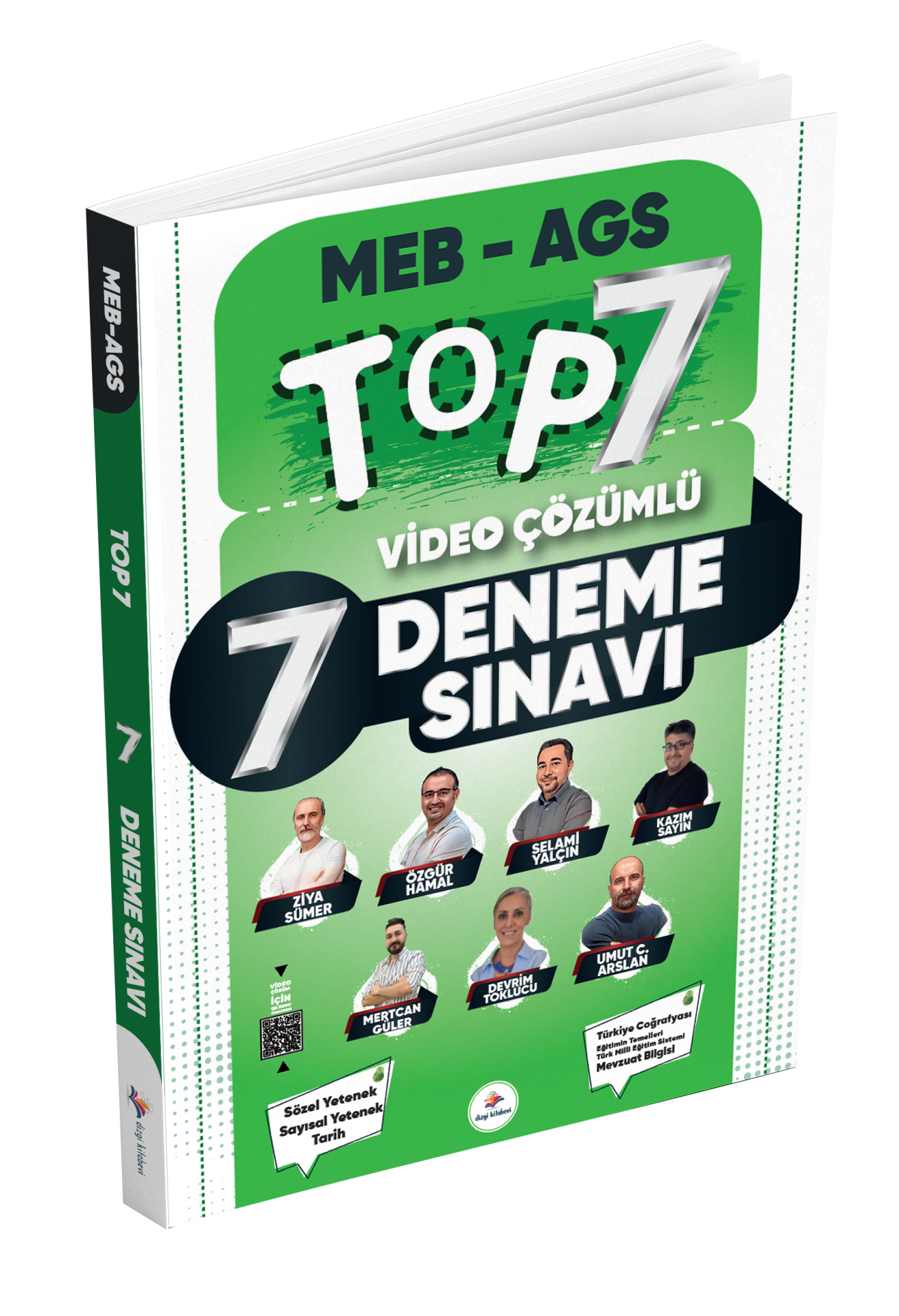 Dizgi Kitap Meb Ags TOP 7 Tamamı Video Çözümlü Fasiküller Halinde 7 Deneme Sınavı