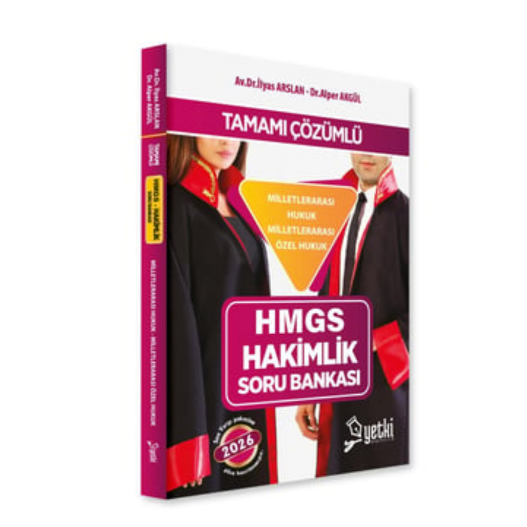 2026 Milletlerarası Hukuk Milletlerarası Özel Hukuk Hmgs ve Hakimlik Soru Bankası Yetki Yayınları