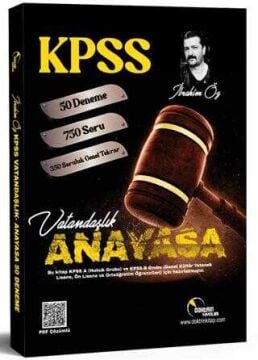 Doktrin Yayınları KPSS Vatandaşlık 50 Deneme ve Genel Tekrar Testi Çözümlü - İbrahim Öz