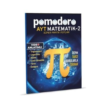 Pomodoro AYT Matematik-2 Konu Soru Süper Pratik Notlar Pomodoro Yayınları
