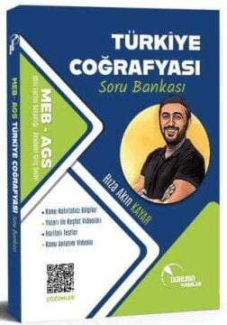 Doktrin Yayınları MEB-AGS Türkiye Coğrafyası Soru Bankası Çözümlü - Rıza Akın Kayar