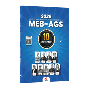 2026 MEB-AGS Tüm Dersler 10 Deneme Çözümlü Tekrar Akademi Yayınları