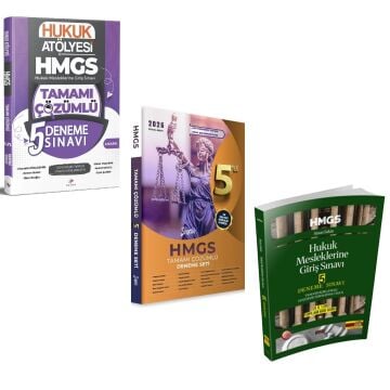 Dizgi Kitap 2026 HMGS 5 Deneme Sınavı, Savaş Yayınları HMGS 5 Deneme Sınavı ve Yetki Yayınları HMGS 5 Deneme Seti
