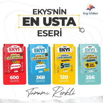 Dizgi Kitap 2027 MEB EKYS Müdür ve Müdür Yardımcılığı Konu Anlatımı, Soru Bankası, 5 Deneme ve Çözümlü Çıkmış Sorular Seti Fatih Sesli