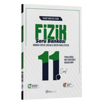 Fizipedia Yayınları 11. Sınıf Fizik Maarif Model Soru Bankası