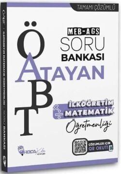 Hoca Kafası ÖABT MEB-AGS İlköğretim Matematik Öğretmenliği Atayan Soru Bankası Çözümlü Hoca Kafası Yayınları - İADESİZ