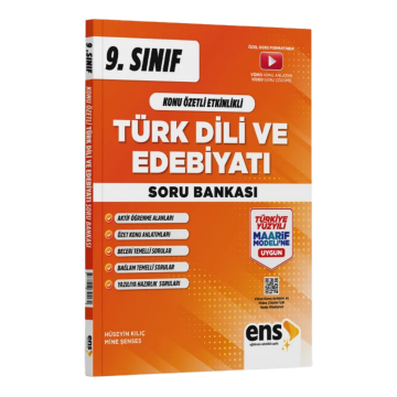 ENS Yayınları 9. Sınıf Türk Dili ve Edebiyatı Konu Özetli Maarif Modeli Soru Bankası