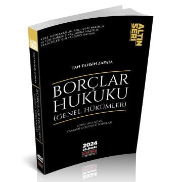 Borçlar Hukuku Genel Hükümler Konu Anlatımı Savaş Yayınları