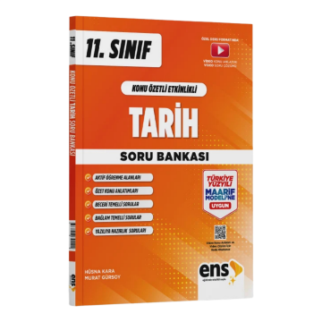 ENS Yayınları 11. Sınıf Tarih Konu Özetli Maarif Modeli Soru Bankası