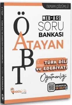 Hoca Kafası ÖABT MEB-AGS Türk Dili ve Edebiyatı Öğretmenliği Atayan Soru Bankası Çözümlü Hoca Kafası Yayınları - İADESİZ