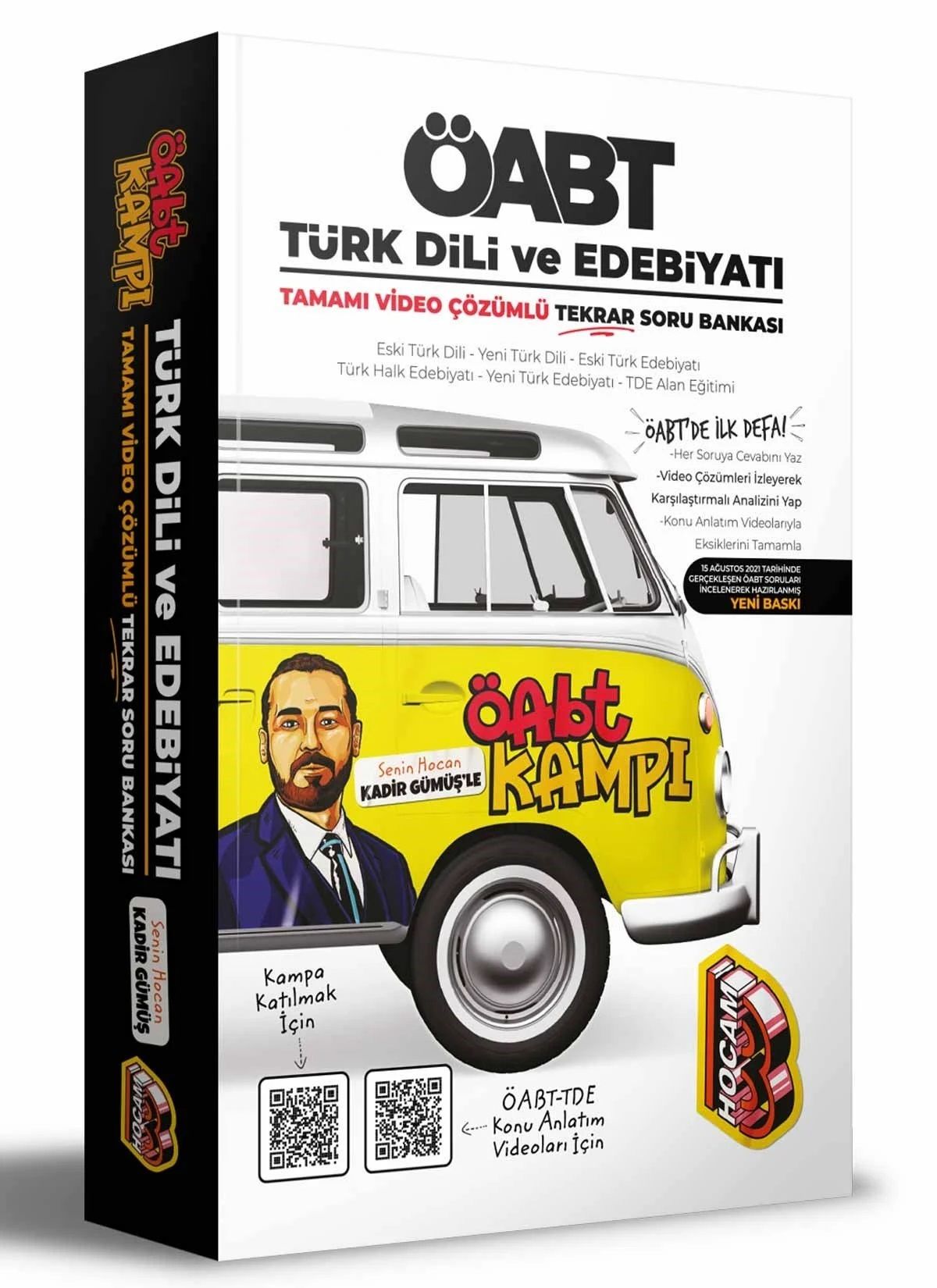 ÖABT Kampı Türk Dili ve Edebiyatı Tekrar Soru Bankası Çözümlü Kadir Gümüş Benim Hocam Yayınları