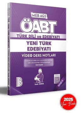 2025 ÖABT Türk Dili ve Edebiyatı Yeni Türk Edebiyatı Video Ders Notları Kadir Gümüş Benim Hocam Yayınları