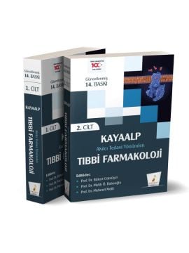 Pelikan Yayınları Kayaalp Akılcı Tedavi Yönünden Tıbbi Farmakoloji 2 Cilt