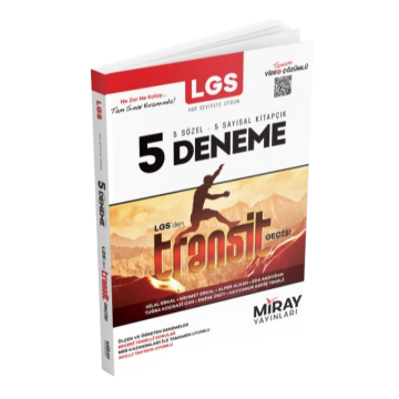 Miray Yayınları 8. Sınıf LGS Tüm Dersler Transit 5 Deneme Video Çözümlü