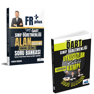 Dizgi Kitap 2026 Meb Ags ÖABT Sınıf Öğretmenliği Alan Eğitimi Soru Bankası & Meb Ags ÖABT Sınıf Öğretmenliği Uykusuzlar Kulübü Kampı Soru Bankası Seti