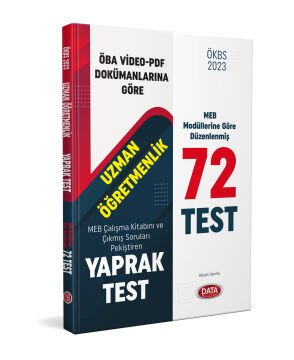 UZMAN ÖĞRETMENLİK YAPRAK TEST-2023