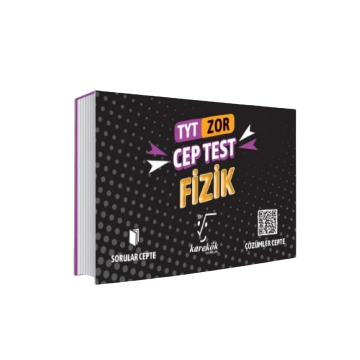Karekök Yayınları TYT Fizik Zor Cep Test