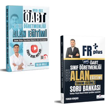 Dizgi Kitap 2026 MEB-AGS ÖABT Sınıf Öğretmenliği Alan Eğitimi Video Ders Notları ve Sınıf Öğretmenliği Alan Eğitimi Soru Bankası Seti