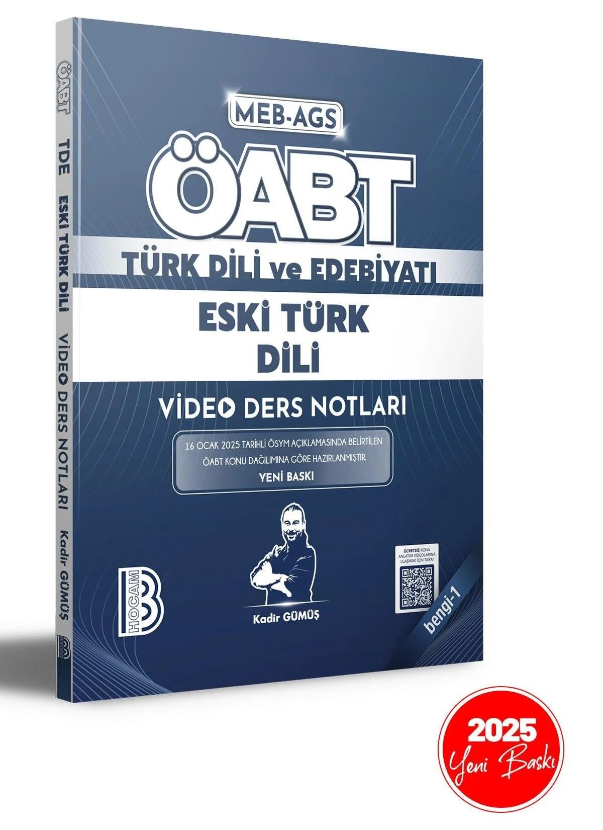 2025 ÖABT Türk Dili ve Edebiyatı Eski Türk Dili Video Ders Notları Kadir Gümüş Benim Hocam Yayınları