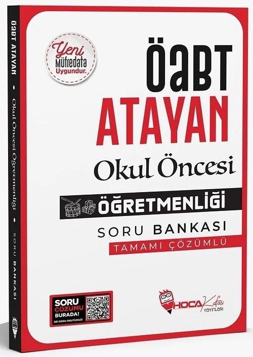 Hoca Kafası ÖABT Okul Öncesi Öğretmenliği Soru Bankası Çözümlü Hoca  Kafası Yayınları