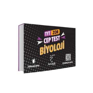 Karekök Yayınları TYT Biyoloji Zor Test