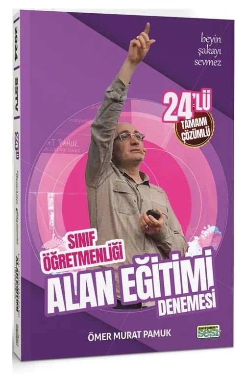 Sınıfçının Sesi ÖABT Sınıf Öğretmenliği Alan Eğitimi 24 Deneme Çözümlü -  Ömer Murat Pamuk Sınıfçının Sesi TV