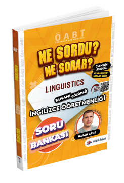 Dizgi Kitap Ne Sordu Ne Sorar Öabt İngilizce Öğretmenliği Kazandıran Soru Bankası Seti 2025 Hasan Atsız