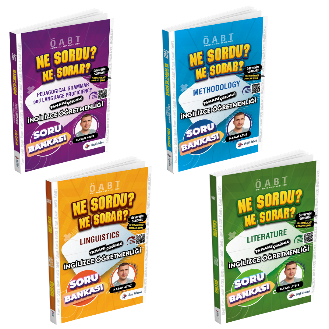 Dizgi Kitap Ne Sordu Ne Sorar Öabt İngilizce Öğretmenliği Kazandıran Soru Bankası Seti 2025 Hasan Atsız