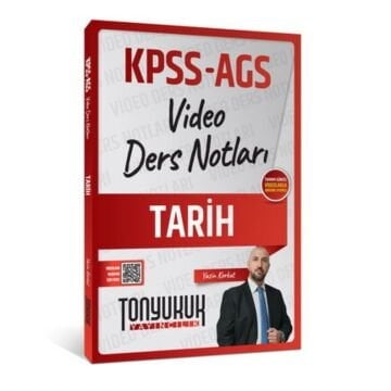 Tonyukuk Yayınları KPSS AGS Tarih Video Ders Notları