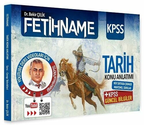 Bekir Çelik KPSS FETİHNAME Tarih Konu Anlatımı Bekir Çelik