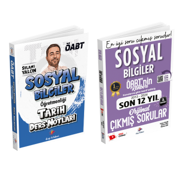 Dizgi Kitap Meb Ags Öabt Sosyal Bilgiler Öğretmenliği Tarih Ders Notları ve Son 12 Yıl Video Çözümlü Çıkmış Sorular Seti 2025
