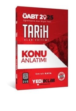 Yediiklim Yayınları 2025 ÖABT Tarih Alan Eğitimi Konu Anlatımı