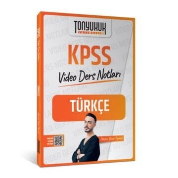 Tonyukuk Yayıncılık KPSS Türkçe Video Ders Notları