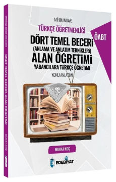 Edebiyat TV ÖABT Türkçe Mihmandar Dört Temel Beceri Alan Öğretimi Konu Anlatımı - Murat Koç Edebiyat TV Yayınları