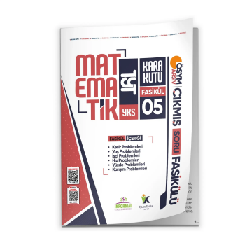 2026 TYT Matematik Kara Kutu 5.Fasikül ÖSYM Çıkmış Soru Bankası PROBLEMLER 2 Çözümlü Modüler Set İnformal Yayınları